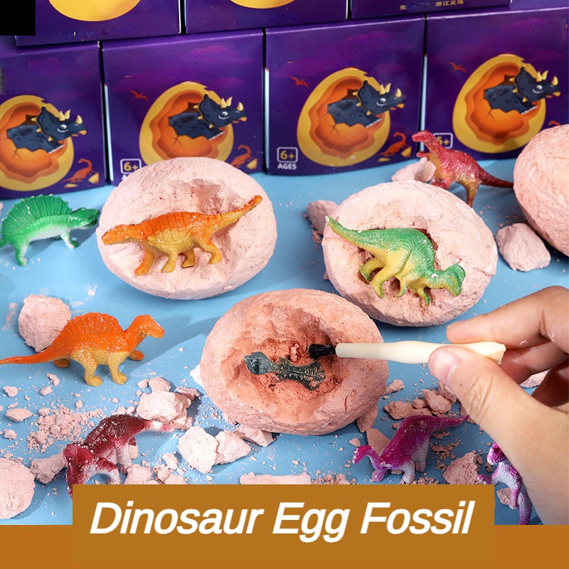 Kids Outdoor Digger - ของเล่นไดโนเสาร์โคลนขุดไข่สัตว์ของเล่นทางชีววิทยาการศึกษาทางวิทยาศาสตร์ไทแรนโนซอรัสของเล่นสำหรับวันเกิดสำหรับเด็กของขวัญ