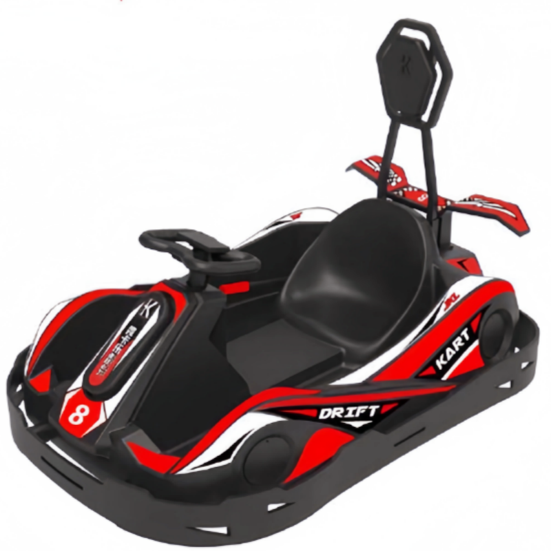 Kids Outdoor Electric Car - รถโกคาร์ทไฟฟ้าสำหรับเด็ก ใช้ได้ทั้งภายนอกและภายในอาคาร พร้อมไฟ แบตเตอรี่ในตัว สำหรับสวนสนุก มีขาย