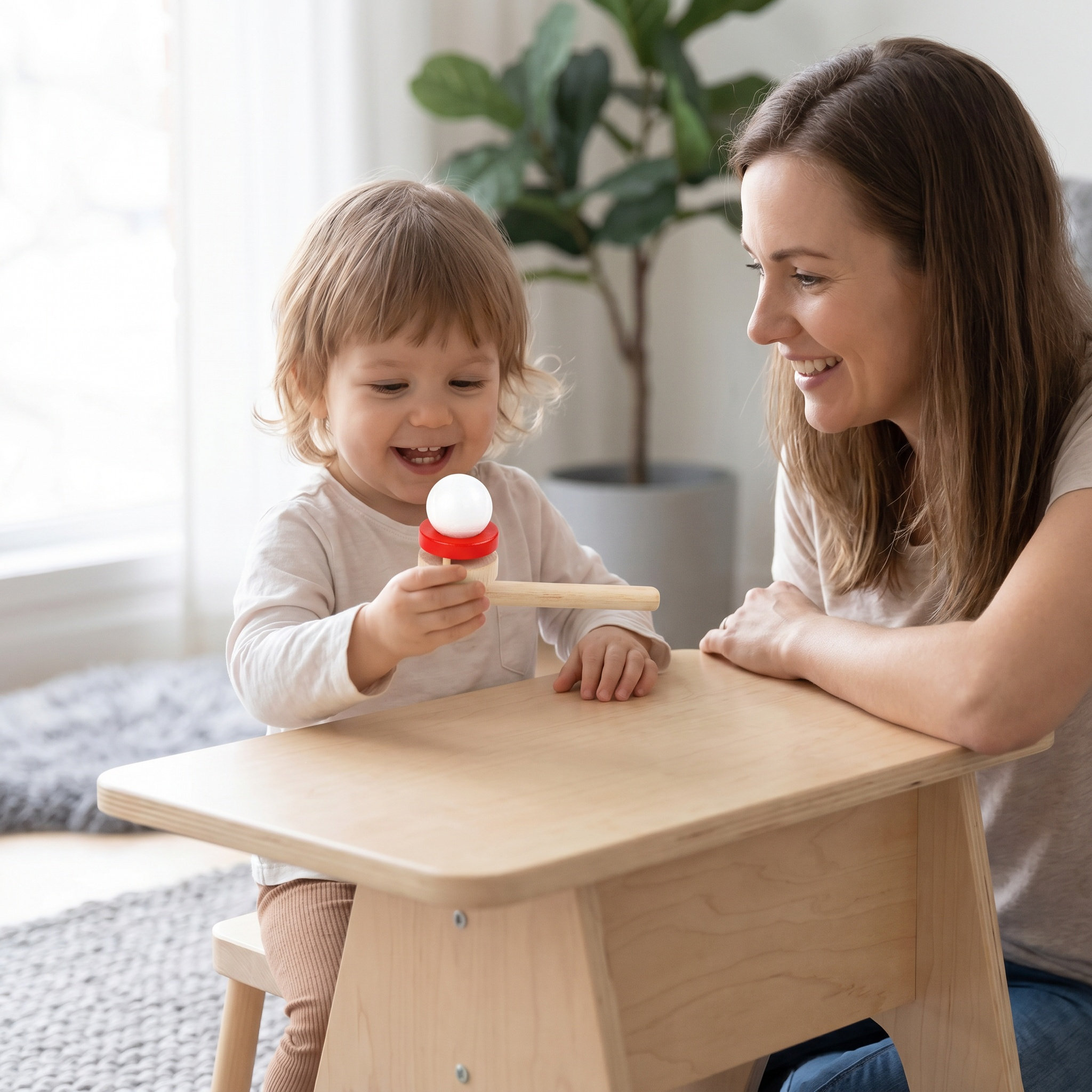 Kids Indoor Outdoor Games - 2 ชิ้น ลูกบอลเป่าลมแบบแขวน ขนาดเล็ก นุ่ม สำหรับเล่นในร่มและกลางแจ้ง
