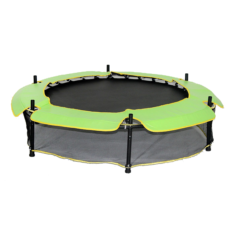 Kids Outdoor Ladder - แทรมโพลีนสำหรับเด็กพร้อมรั้วป้องกันและบันได รับประกันความสนุก