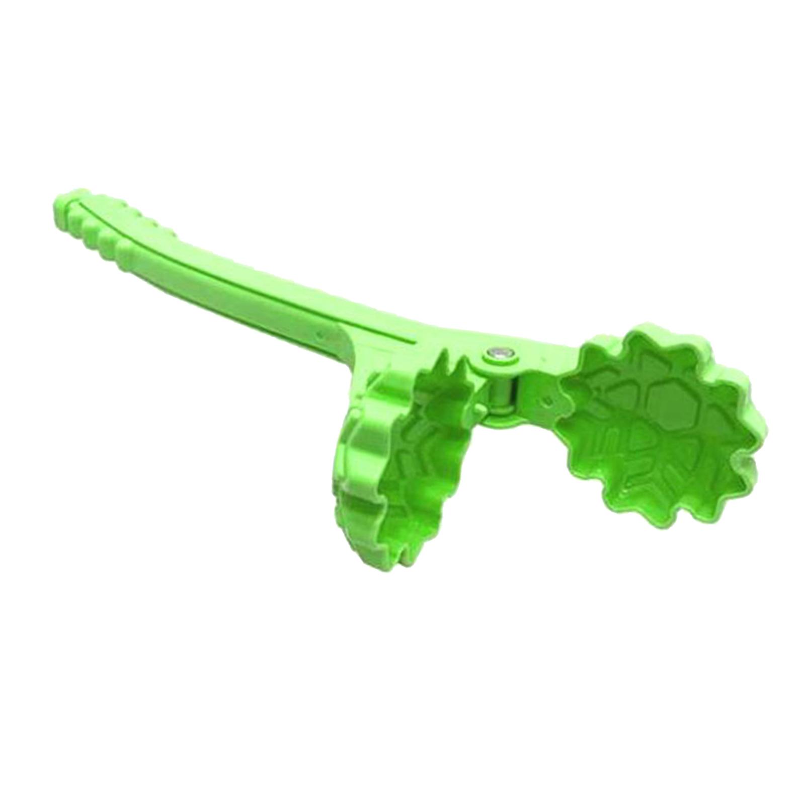 Kids Outdoor Toys - ที่หนีบทำลูกบอลหิมะสำหรับเด็กและผู้ใหญ่ เหมาะสำหรับเล่นกลางแจ้งในฤดูหนาว ทำลูกบอลหิมะจากทราย หรือใช้เป็นเครื่องทำลูกบอลหิมะแบบพกพา สำหรับเล่นที่ชายหาด