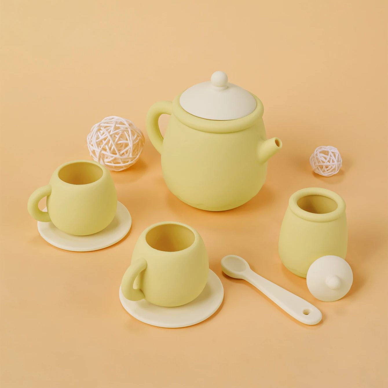Kids Outdoor Kitchen Set - 1 ชุดเด็กชุดน้ําชาชายามบ่ายชุดเครื่องครัวจําลองของเล่นเด็ก Montessori Sensory ตรัสรู้ของเล่น