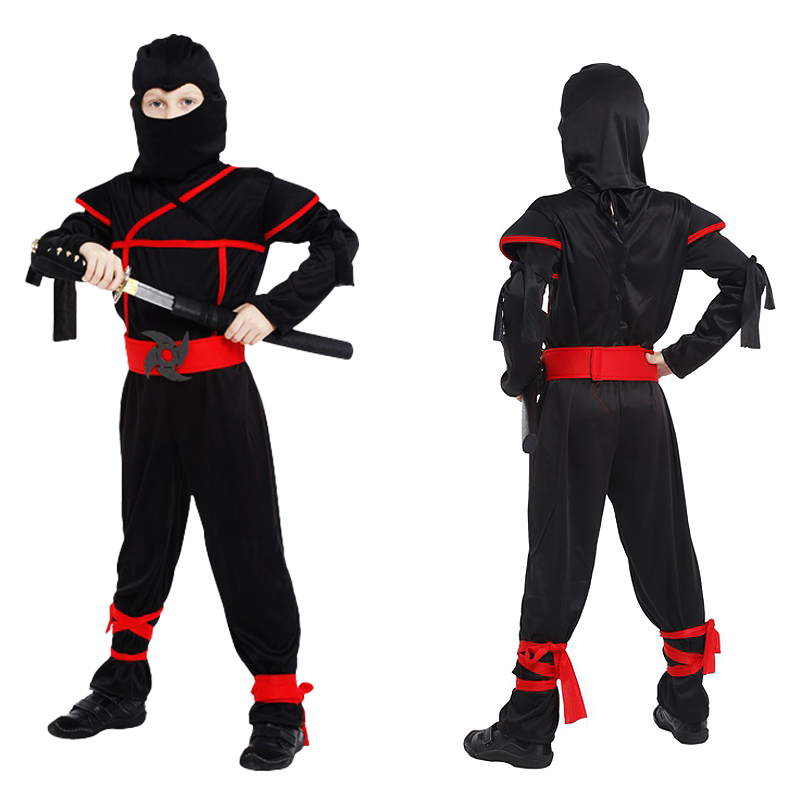 เด็กชุดนินจาชุดเด็กหญิงคอสเพลย - Kids Outdoor Ninja Equipment บทวิจารณ์และราคา
