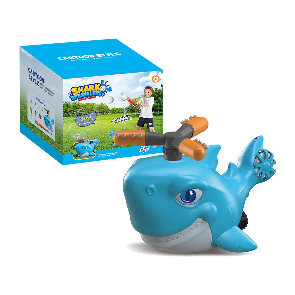 สปริงเกอร์รูปฉลามการ์ตูน ของเล - Kids Outdoor Yard Tools บทวิจารณ์และราคา