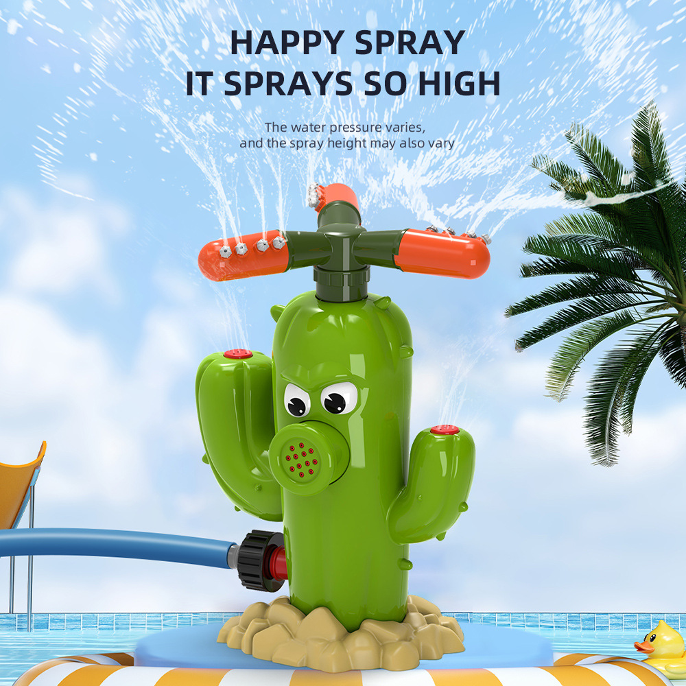 สปริงเกอร์รูปต้นกระบองเพชร ของ - Kids Outdoor Yard Tools บทวิจารณ์และราคา