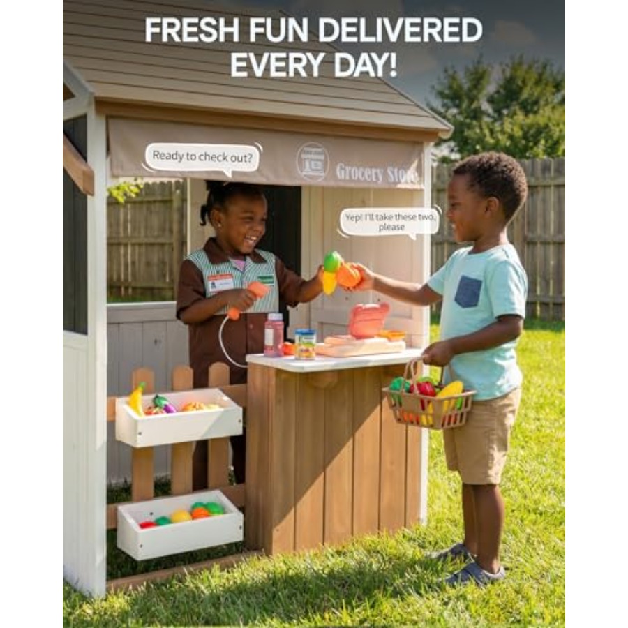 บ้านเด็กเล่นกลางแจ้งสำหรับเด็ก - Kids Outdoor Bbq บทวิจารณ์และราคา