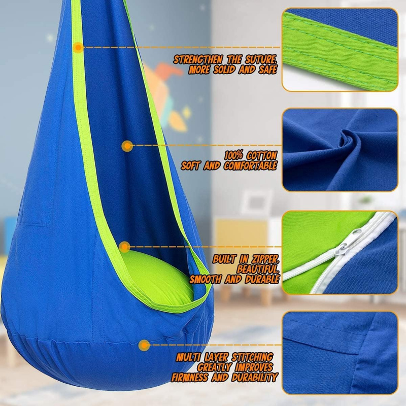 เก้าอี้ชิงช้าแบบแขวนสำหรับเด็ก - Kids Outdoor Hammock บทวิจารณ์และราคา