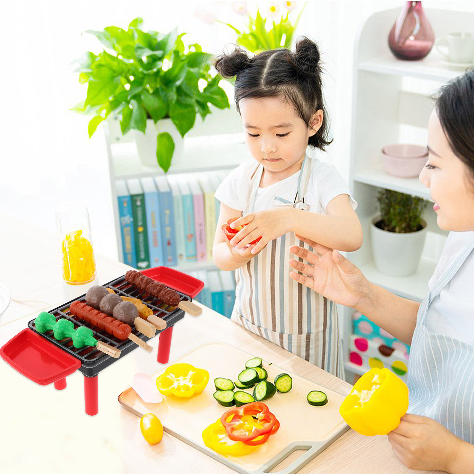 ชุดของเล่นเตาบาร์บีคิวสำหรับเด - Kids Outdoor Bbq บทวิจารณ์และราคา