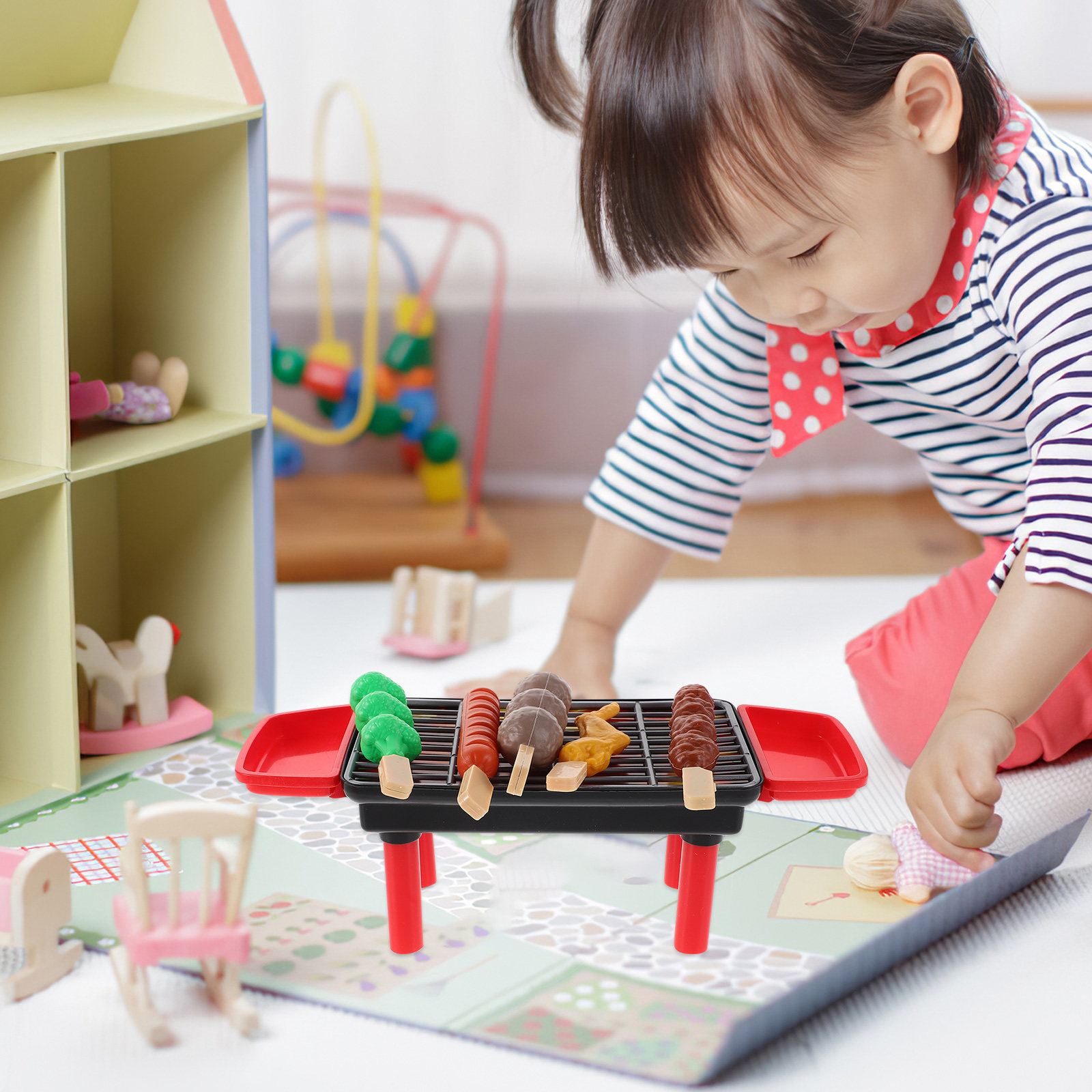ชุดของเล่นเตาบาร์บีคิวสำหรับเด - Kids Outdoor Bbq บทวิจารณ์และราคา