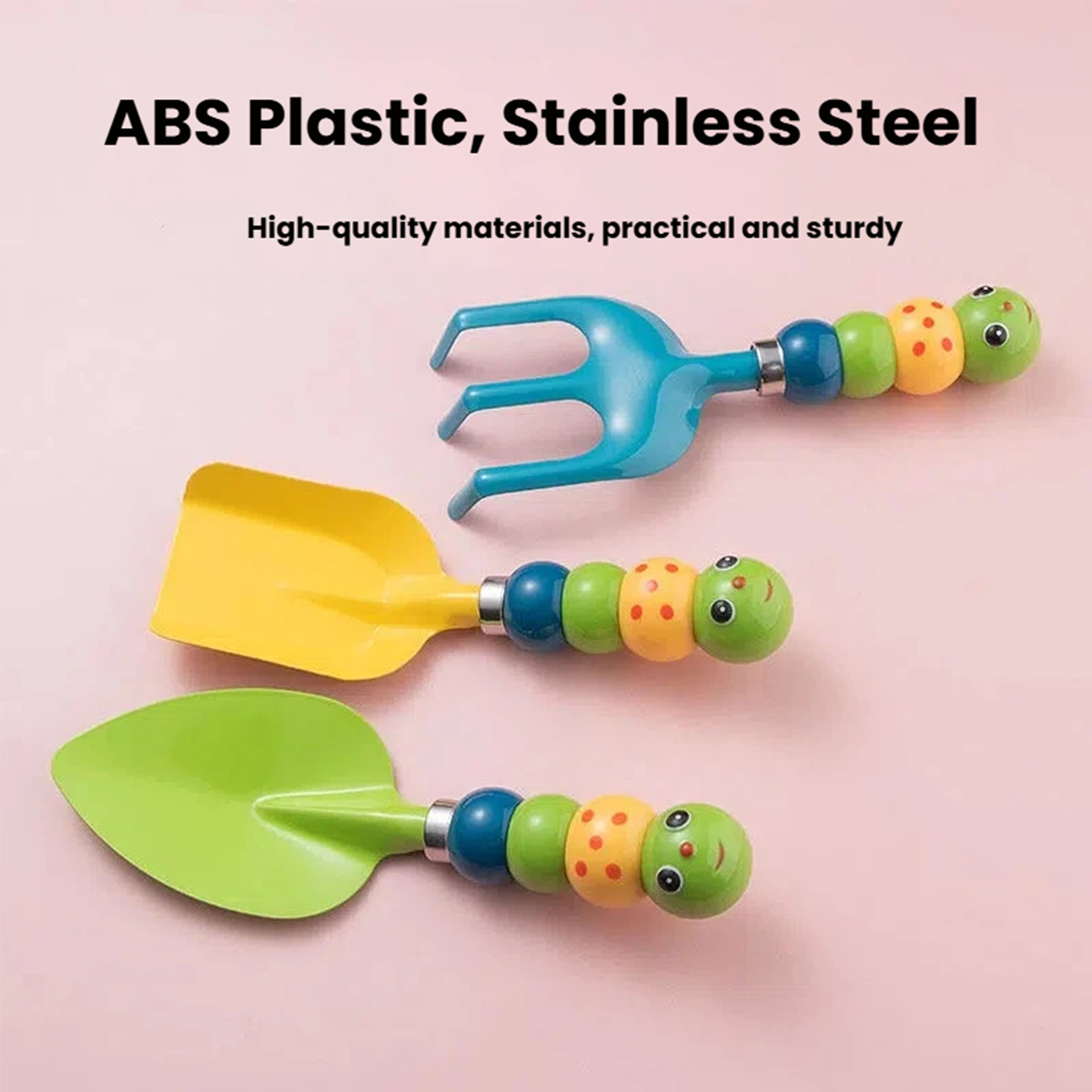 ของเล่นเครื่องมือทำสวนหลากสีสำ - Kids Outdoor Yard Tools บทวิจารณ์และราคา