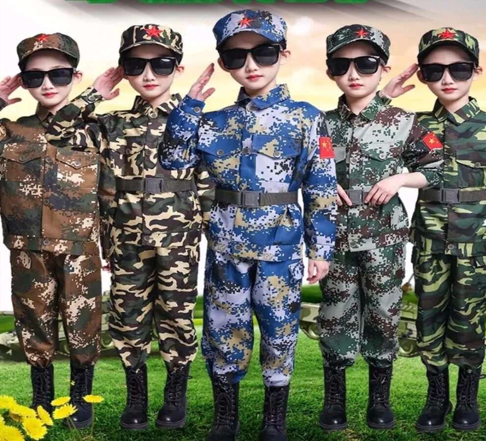 ชายหญิงทหารเครื่องแบบฝึกอบรมเด - Kids Outdoor Ninja Equipment บทวิจารณ์และราคา