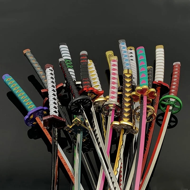 26ซม.ปีศาจSayaer Katana Metal  - Kids Outdoor Ninja Equipment บทวิจารณ์และราคา