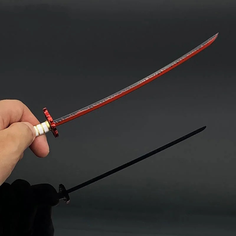 26ซม.ปีศาจSayaer Katana Metal  - Kids Outdoor Ninja Equipment บทวิจารณ์และราคา