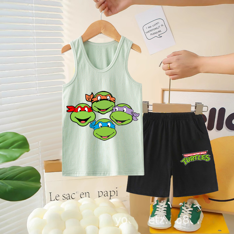 เต่านินจาวัยรุ่นชุดเสื้อกั๊กกา - Kids Outdoor Ninja Set บทวิจารณ์และราคา