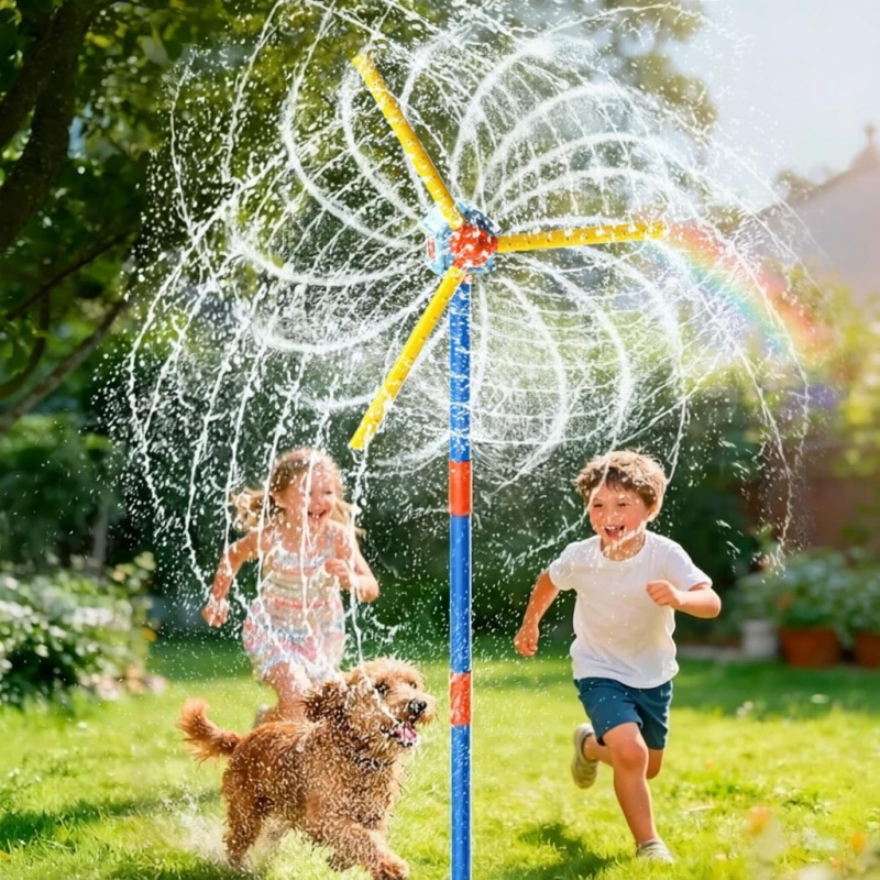 เครื่องพ่นน้ำรูปกังหันลม สำหรั - Kids Outdoor Yard Tools บทวิจารณ์และราคา