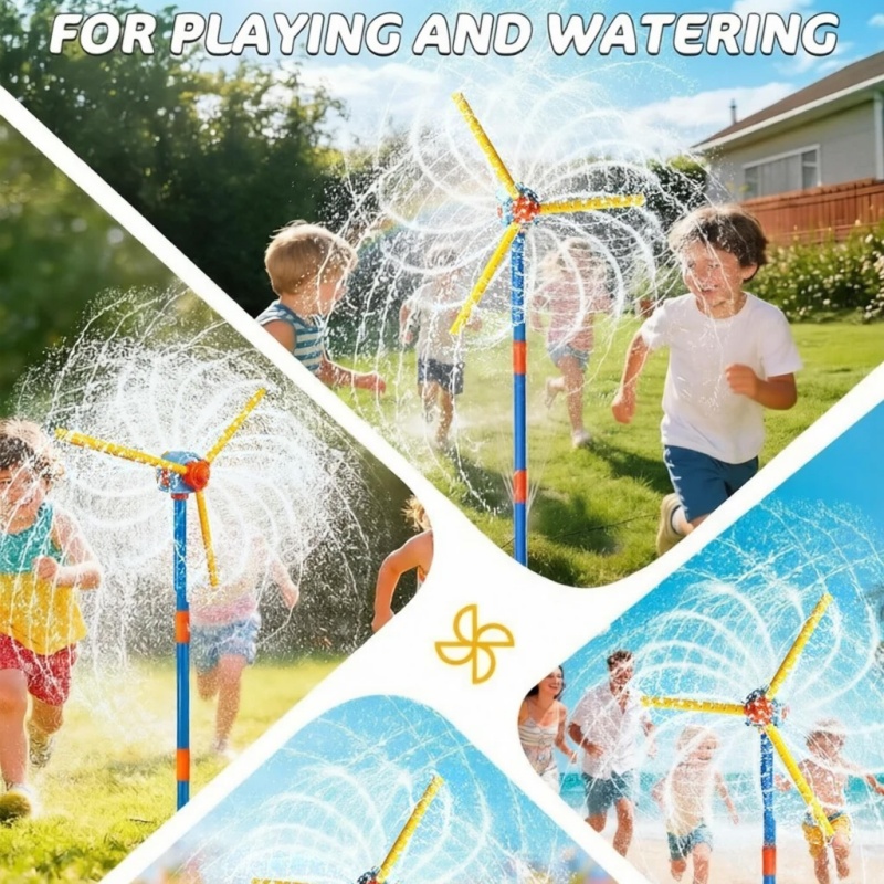 เครื่องพ่นน้ำรูปกังหันลม สำหรั - Kids Outdoor Yard Tools บทวิจารณ์และราคา
