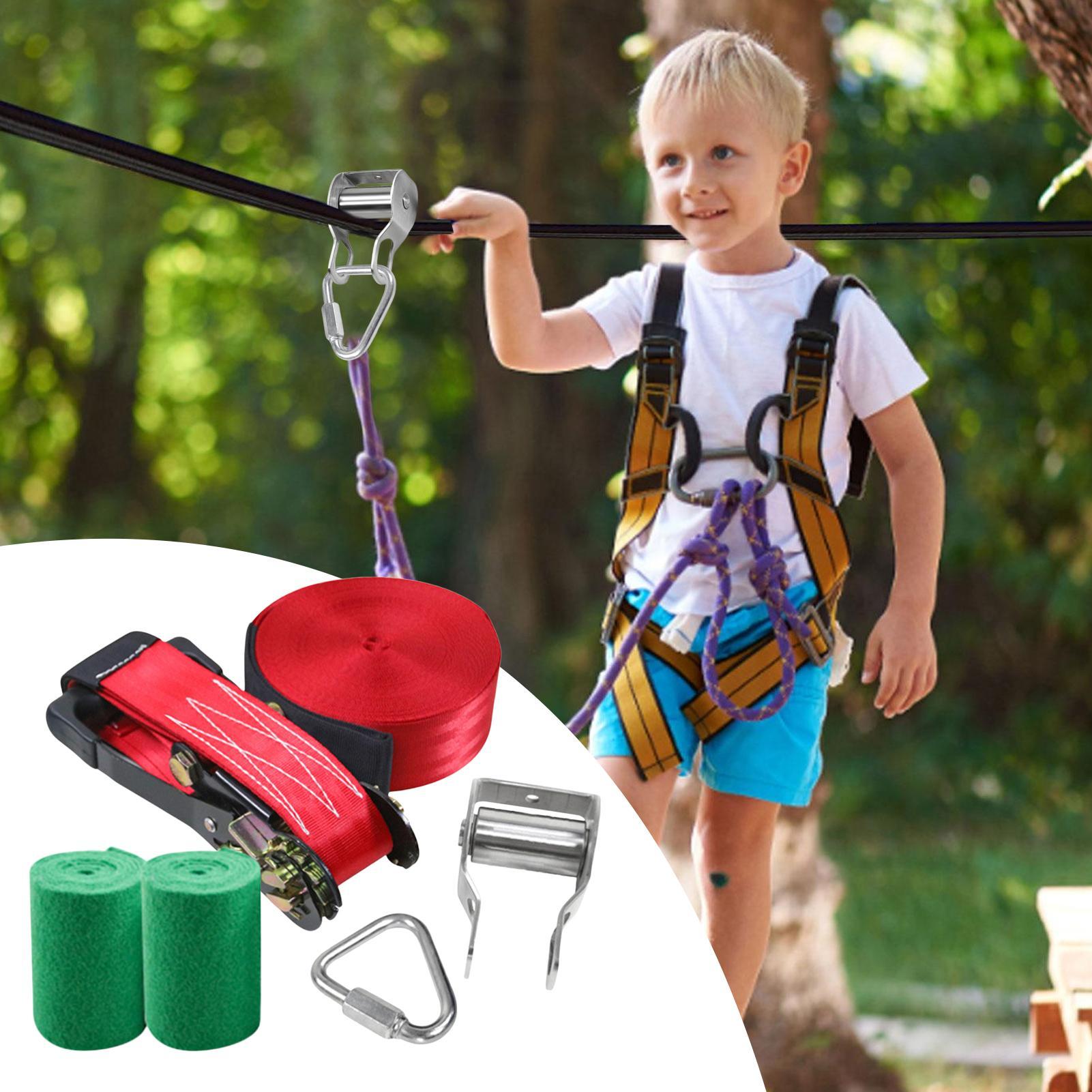 ซิปไลน์สำหรับเด็ก ของเล่นเสริม - Kids Outdoor Yard Toys บทวิจารณ์และราคา