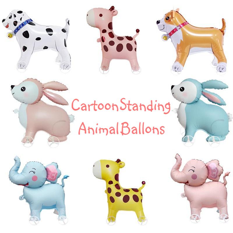 ลูกโป่งรูปสัตว์การ์ตูนแบบมีล้อ - Kids Outdoor Yard Toys บทวิจารณ์และราคา