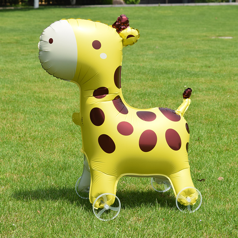 ลูกโป่งรูปสัตว์การ์ตูนแบบมีล้อ - Kids Outdoor Yard Toys บทวิจารณ์และราคา