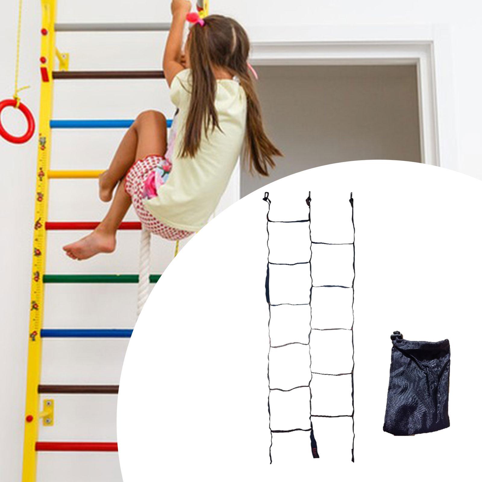 บันไดเชือกปีนเขาแบบพกพาสำหรับเ - Kids Outdoor Ladder บทวิจารณ์และราคา