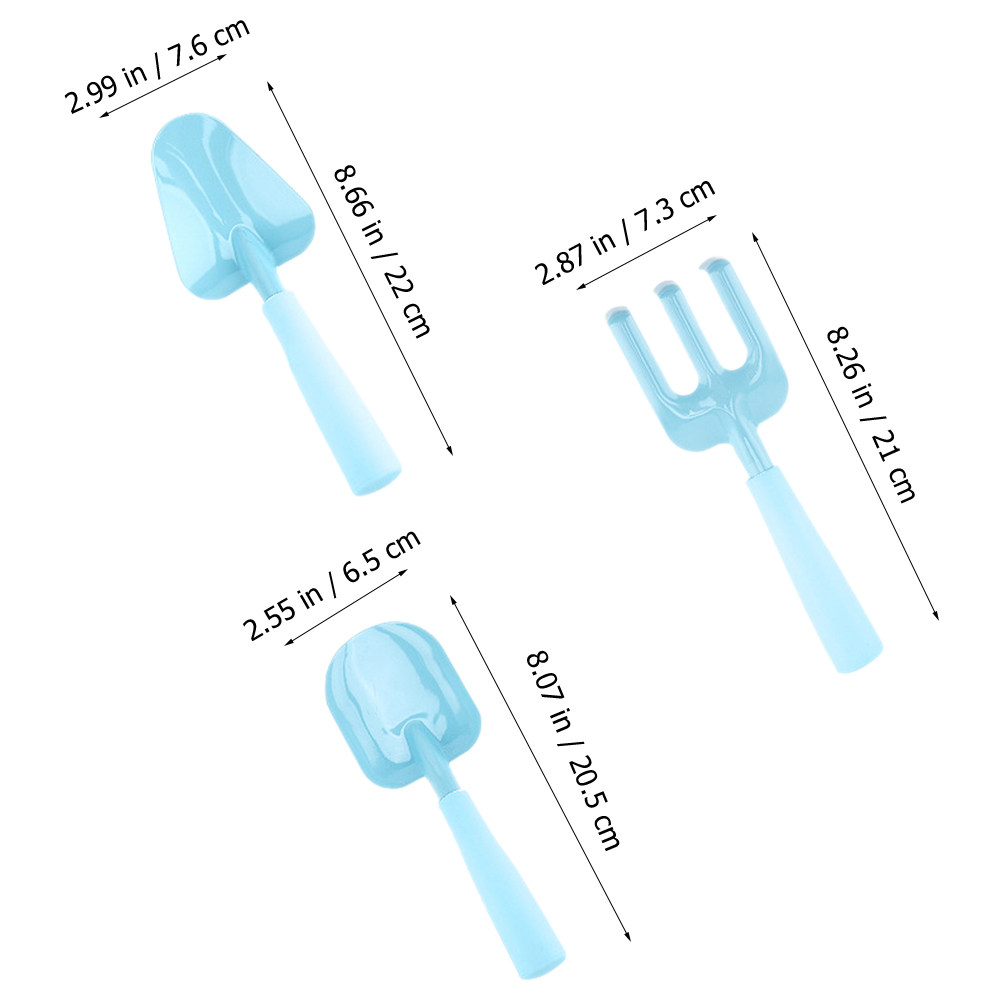 ชุดเครื่องมือทำสวน 1 ชุด พลั่ว - Kids Outdoor Yard Tools บทวิจารณ์และราคา
