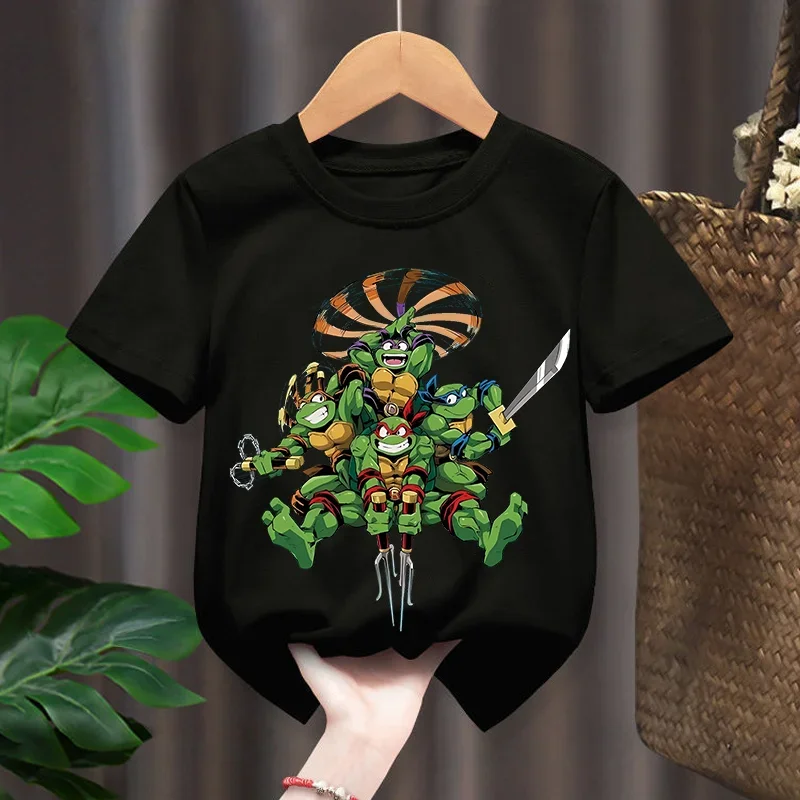 เต่านินจาวัยรุ่นเด็กเสื้อผ้า T - Kids Outdoor Ninja Equipment บทวิจารณ์และราคา