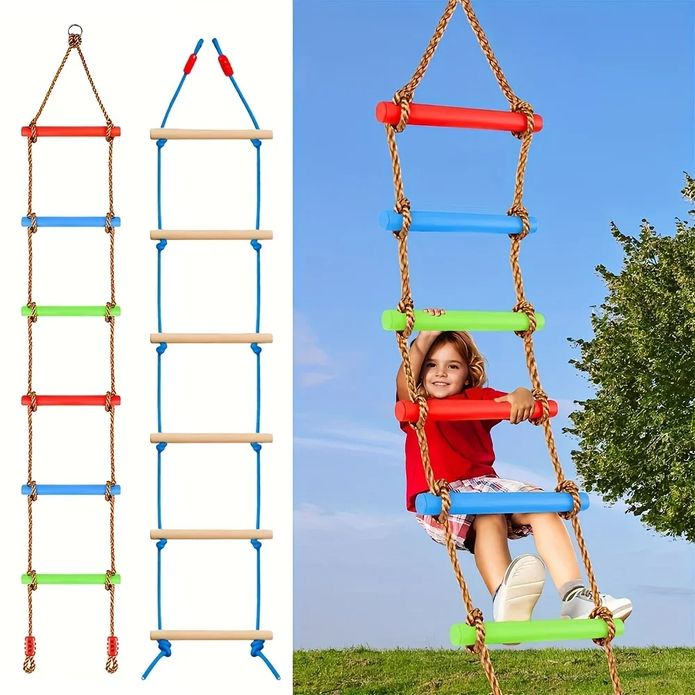 ชุดบันไดปีนป่ายสำหรับเด็กหลากส - Kids Outdoor Ladder บทวิจารณ์และราคา