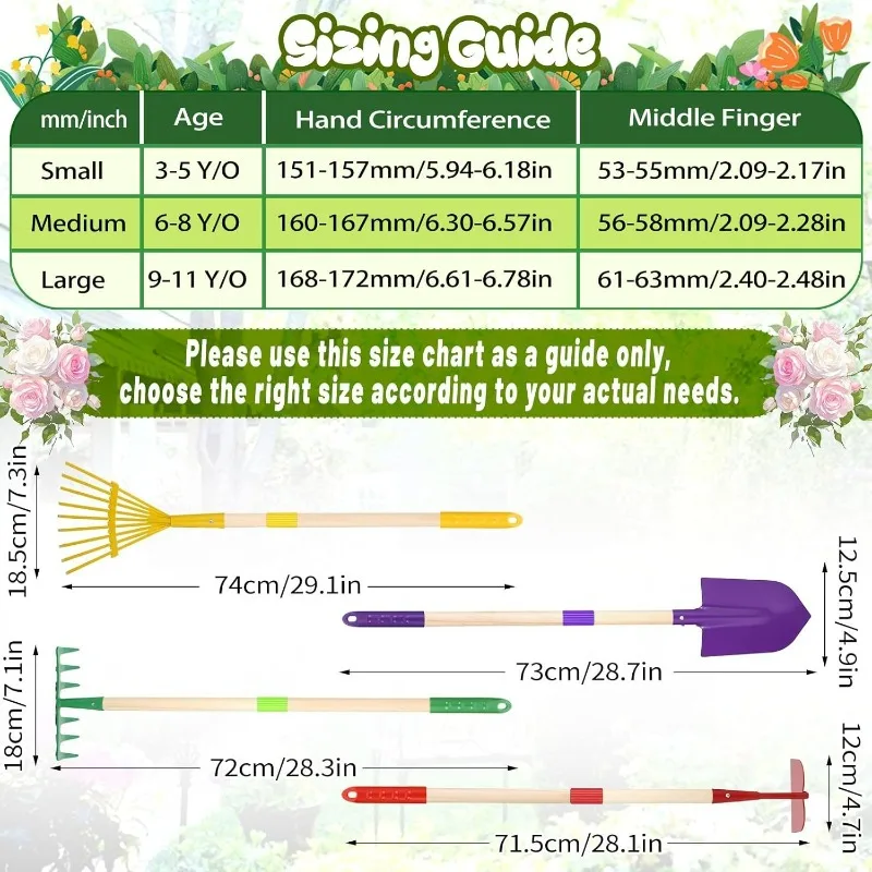 ชุดเครื่องมือทำสวนสำหรับเด็ก 7 - Kids Outdoor Yard Tools บทวิจารณ์และราคา