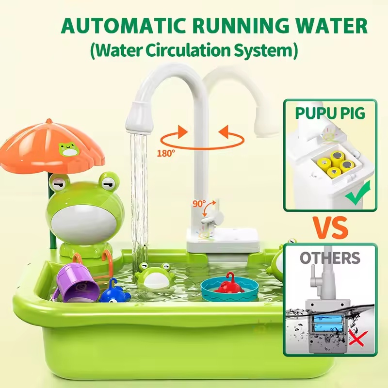 เครื่องล้างจานไฟฟ้าสำหรับเด็ก  - Kids Outdoor Kitchen Set บทวิจารณ์และราคา