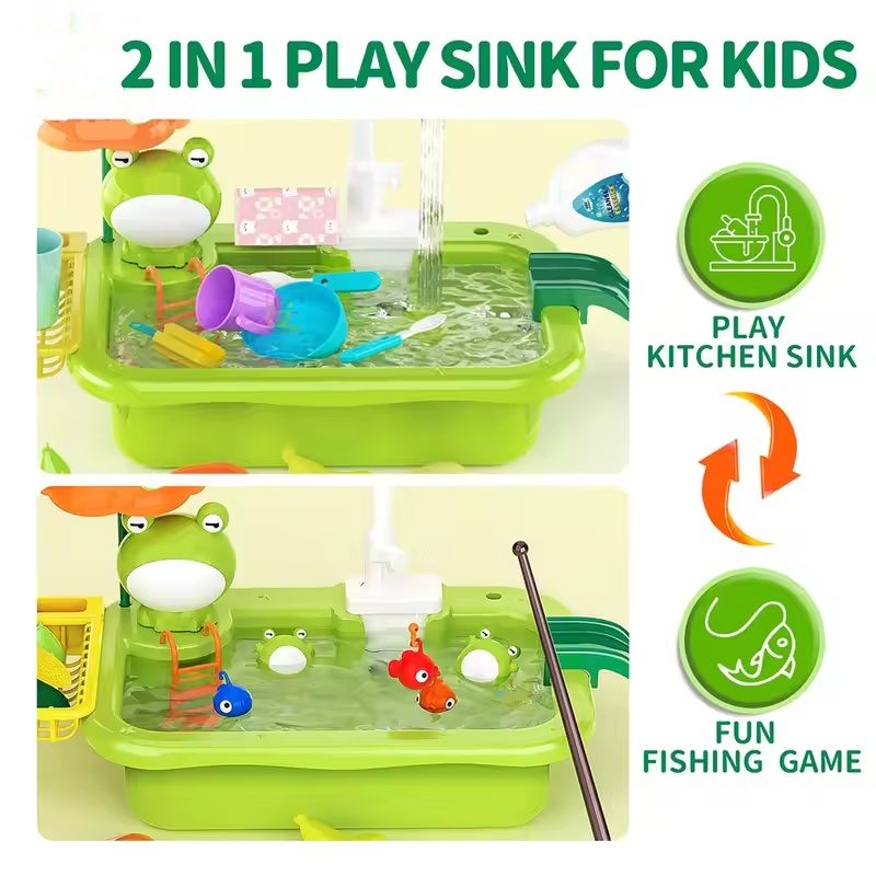 เครื่องล้างจานไฟฟ้าสำหรับเด็ก  - Kids Outdoor Kitchen Set บทวิจารณ์และราคา