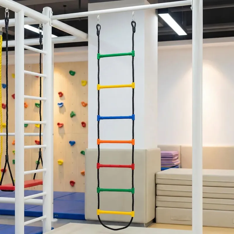 บันไดเชือกพลาสติกหลากสีสำหรับเ - Kids Outdoor Ladder บทวิจารณ์และราคา