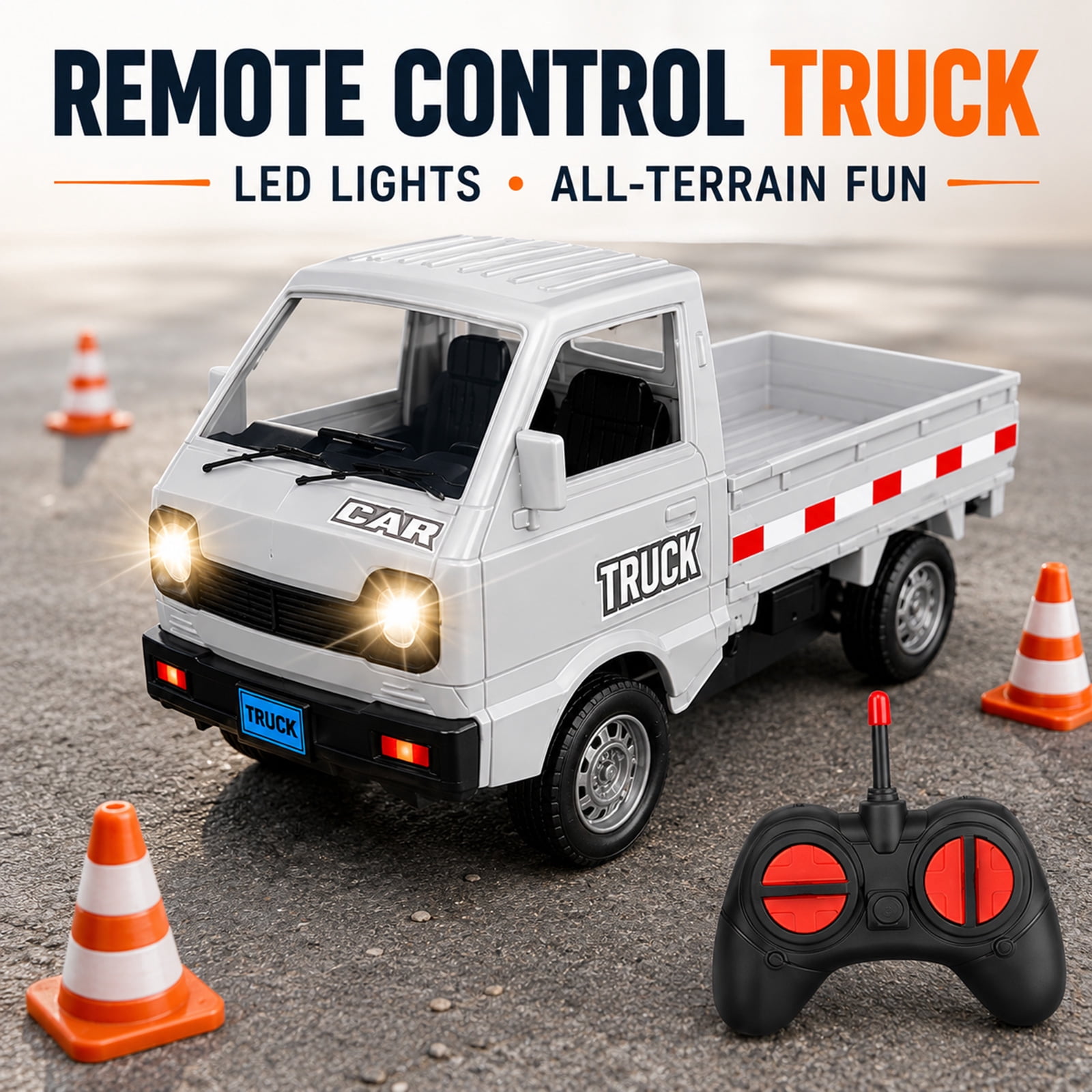 รถบรรทุกของเล่นบังคับวิทยุ RC  - Kids Outdoor Electric Car บทวิจารณ์และราคา