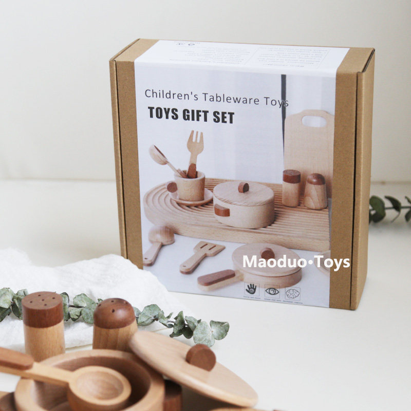 ชุดครัวไม้บีชสำหรับเด็กของเล่น - Kids Outdoor Kitchen Set บทวิจารณ์และราคา