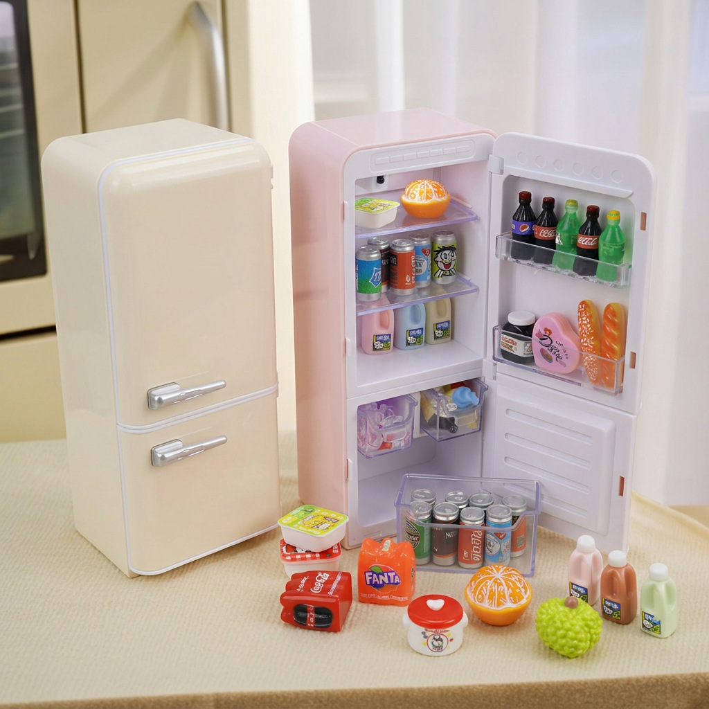 ชุดของเล่นตู้เย็นมินิสำหรับเด็ - Kids Outdoor Kitchen Set บทวิจารณ์และราคา