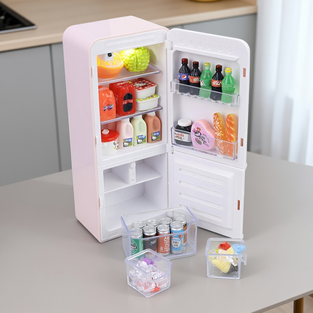 ชุดของเล่นตู้เย็นมินิสำหรับเด็ - Kids Outdoor Kitchen Set บทวิจารณ์และราคา