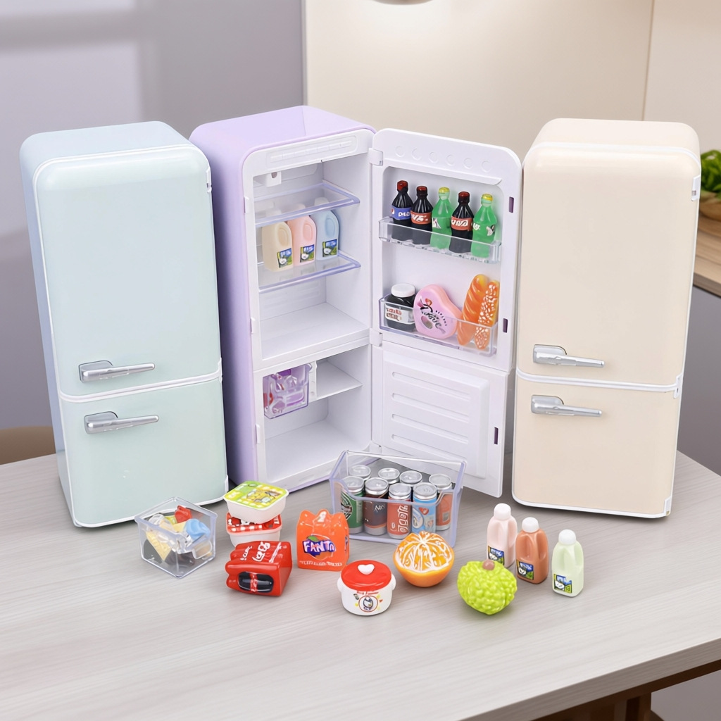 ชุดของเล่นตู้เย็นมินิสำหรับเด็ - Kids Outdoor Kitchen Set บทวิจารณ์และราคา