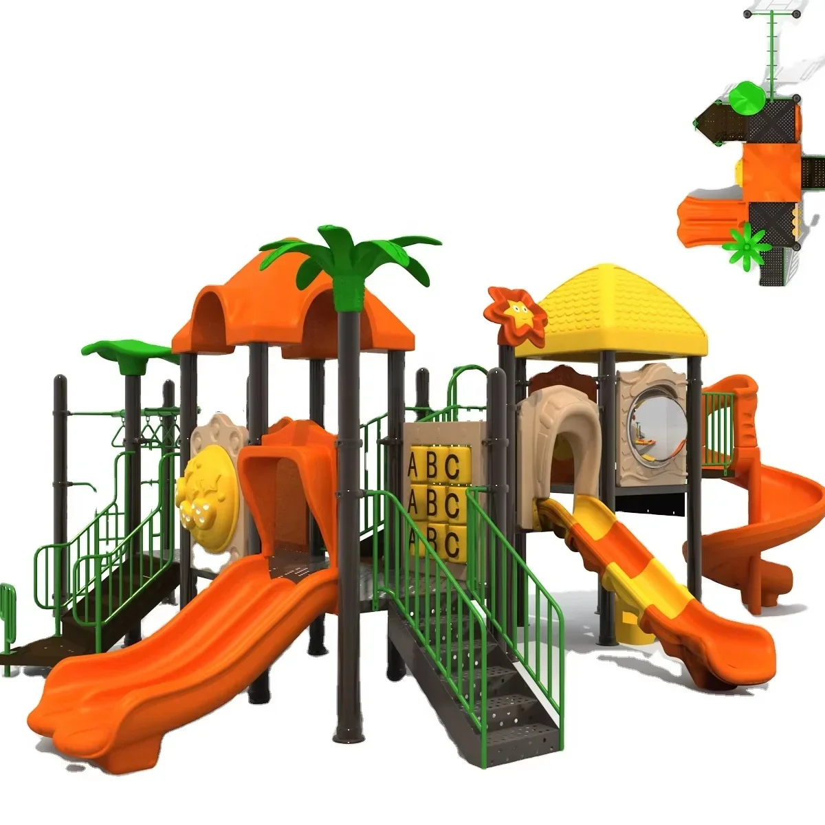 สนามเด็กเล่นในร่มและกลางแจ้งปี - Kids Outdoor Play Area บทวิจารณ์และราคา