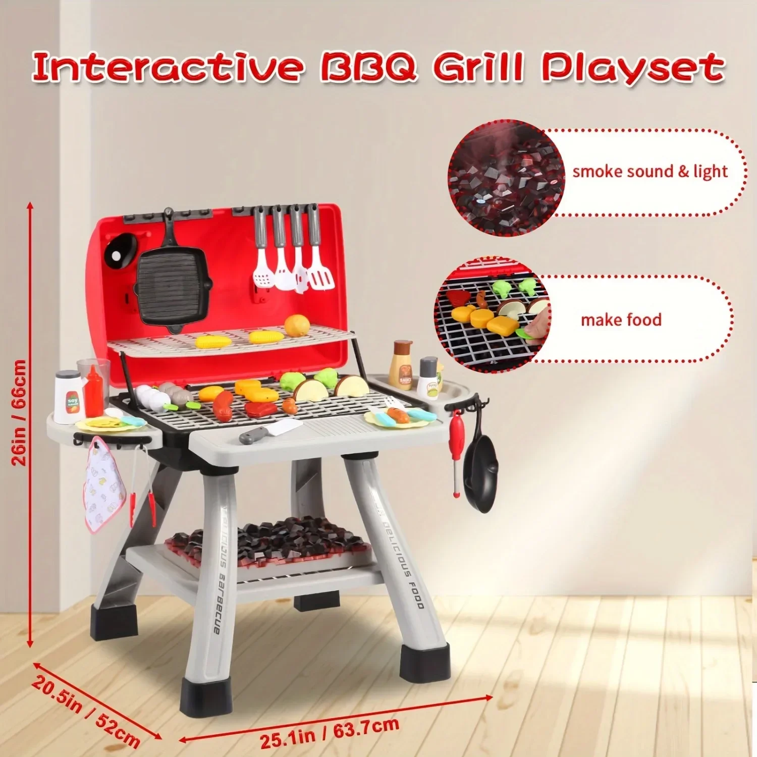 ย่างบาร์บีคิวชุดของเล่นเด็ก BB - Kids Outdoor Bbq บทวิจารณ์และราคา