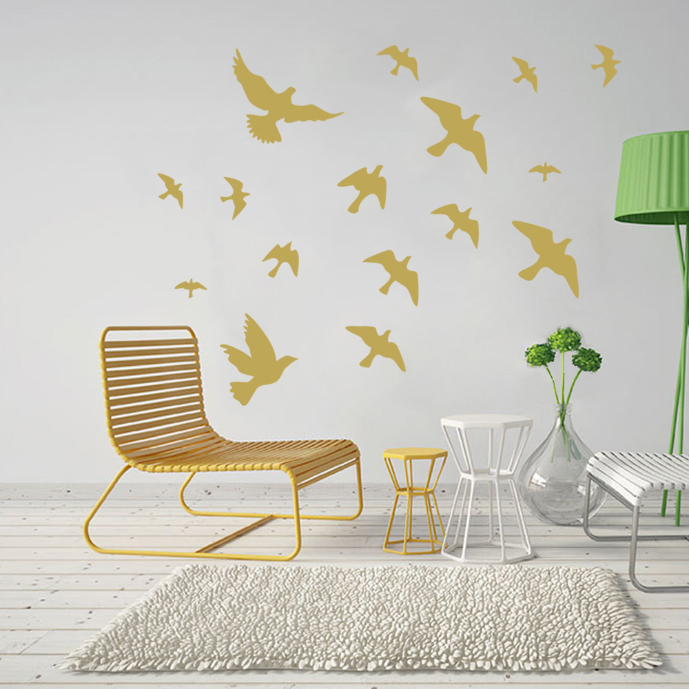 12ชิ้น/เซ็ต Bird Wall สติ๊กเกอ - Kids Outdoor Kitchen Set บทวิจารณ์และราคา