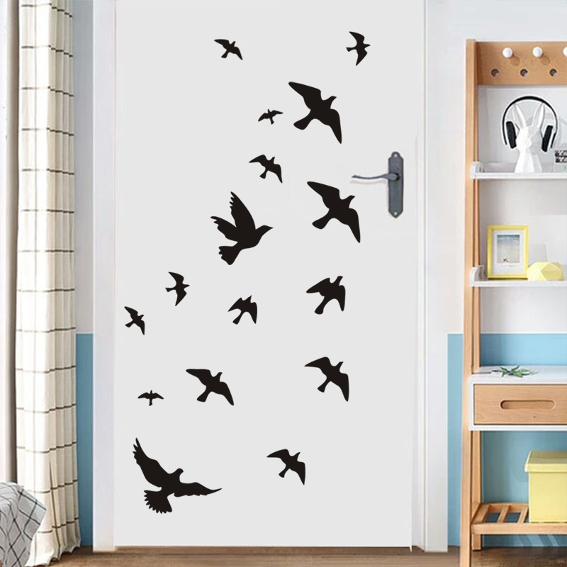 12ชิ้น/เซ็ต Bird Wall สติ๊กเกอ - Kids Outdoor Kitchen Set บทวิจารณ์และราคา