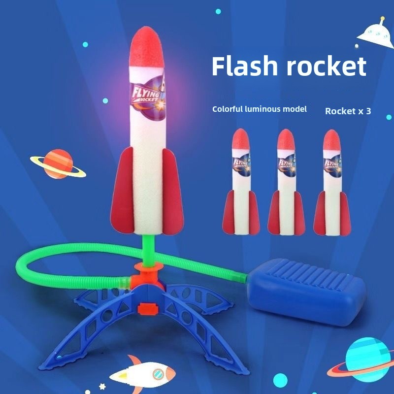 เด็ก Air Rocket ปั๊มเท้า Launc - Kids Outdoor Jumping Toys บทวิจารณ์และราคา