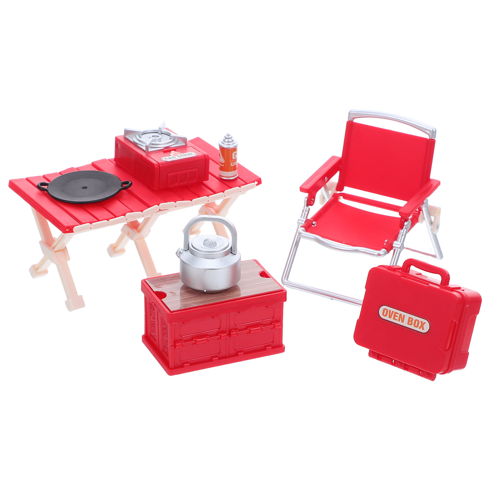 1 ชุด เฟอร์นิเจอร์แคมป์ปิ้งจำล - Kids Outdoor Folding Chair บทวิจารณ์และราคา