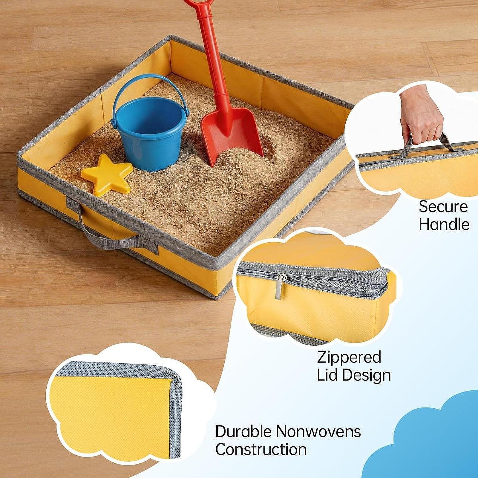 กล่องทรายสำหรับเด็กใช้กลางแจ้ง - Kids Outdoor Play Area บทวิจารณ์และราคา