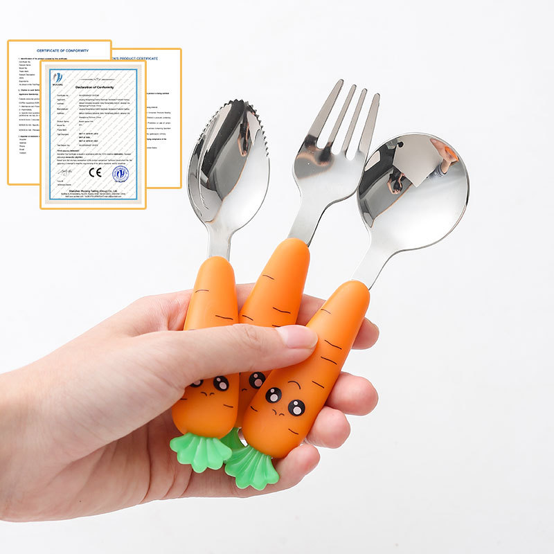 ชุดช้อนส้อมสแตนเลสสำหรับเด็ก 1 - Kids Outdoor Kitchen Set บทวิจารณ์และราคา