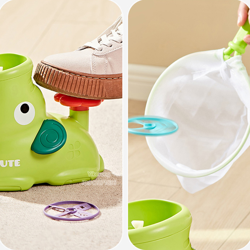 จานบินแผ่นดิสก์เครื่องยิงจรวดแ - Kids Outdoor Jumping Toys บทวิจารณ์และราคา