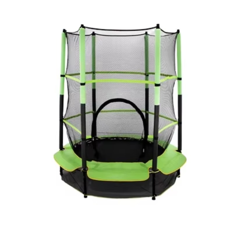 แทรมโพลีนสำหรับเด็กพร้อมรั้วป้ - Kids Outdoor Ladder บทวิจารณ์และราคา