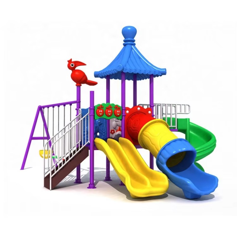 ชุดเครื่องเล่นชิงช้าและสไลเดอร - Kids Outdoor Swing Set บทวิจารณ์และราคา