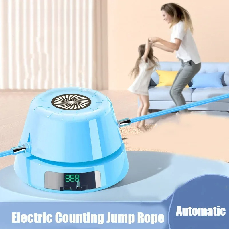 เครื่องกระโดดเชือกไฟฟ้าแบบอัตโ - Kids Outdoor Jumping Toys บทวิจารณ์และราคา