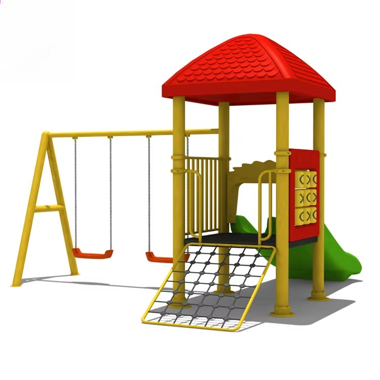 อุปกรณ์สนามเด็กเล่นเหล็ก, ชิงช - Kids Outdoor Swing Set บทวิจารณ์และราคา
