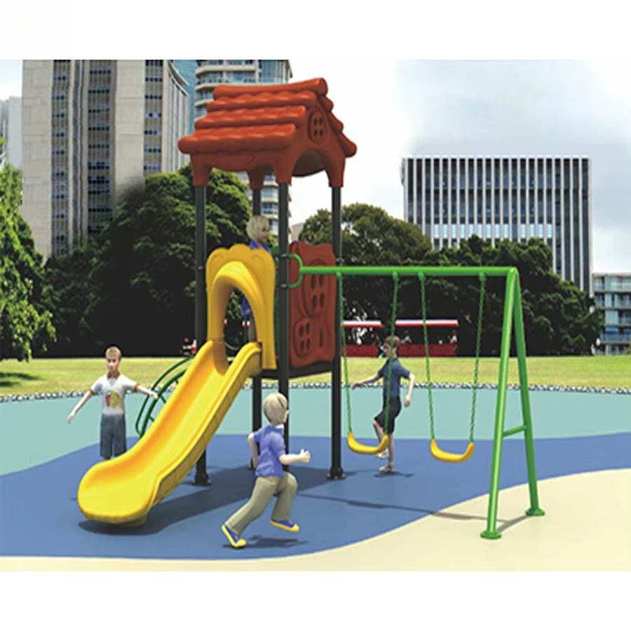 อุปกรณ์สนามเด็กเล่นเหล็ก, ชิงช - Kids Outdoor Swing Set บทวิจารณ์และราคา